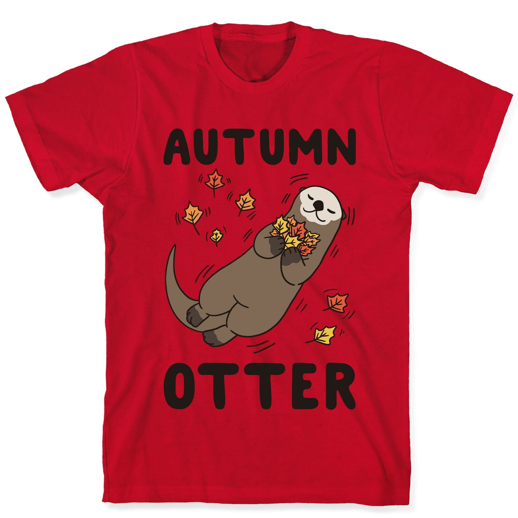 Autumn Otter T-Shirt Hoodie, Sweatshirt | CoreVibeTees.com (Image 5)