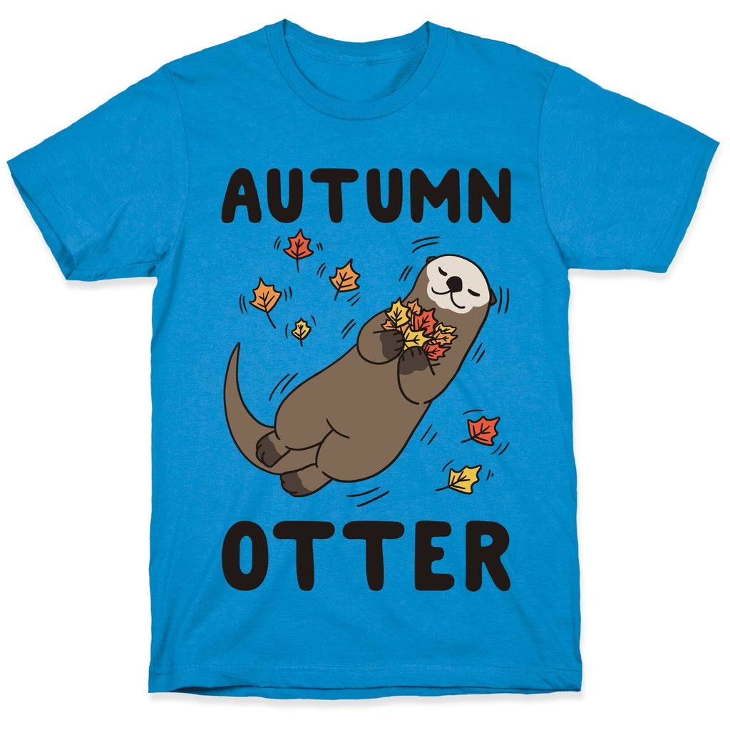 Autumn Otter T-Shirt Hoodie, Sweatshirt | CoreVibeTees.com (Image 1)