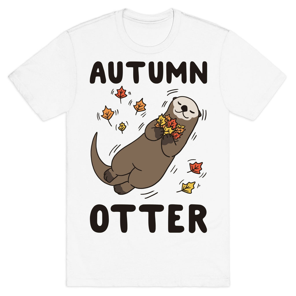Autumn Otter T-Shirt Hoodie, Sweatshirt | CoreVibeTees.com (Image 2)