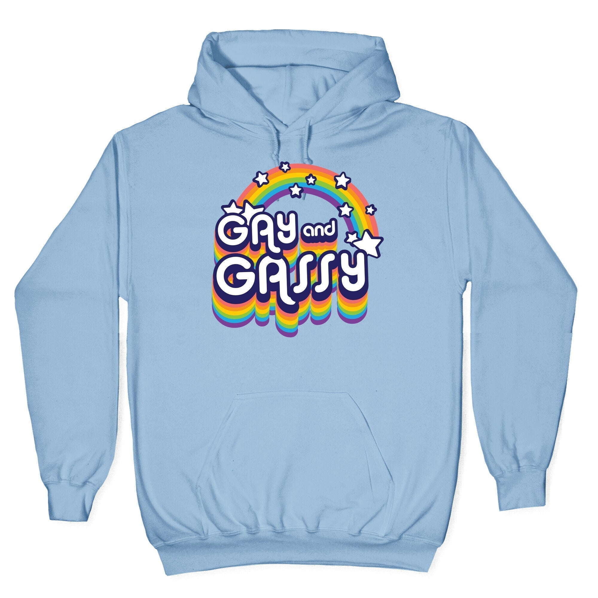 Gay and Gassy Rainbow Hoodie T-Shirts, Sweatshirt | CoreVibeTees.com (Image 4)