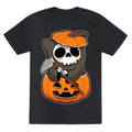 Cute Halloween Grim Reaper Unisex Triblend Tee Style001 Hoodie, Sweatshirt | CoreVibeTees.com (Image 1)