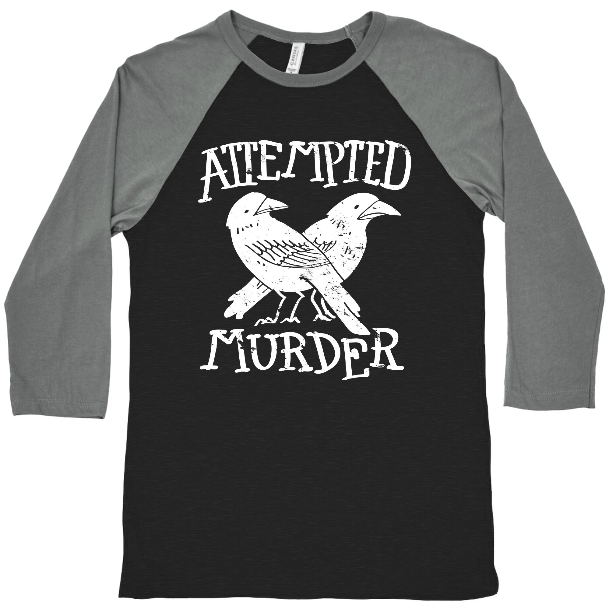 Attempted Murder Baseball Tee Hoodie, Sweatshirt | CoreVibeTees.com (Image 1)