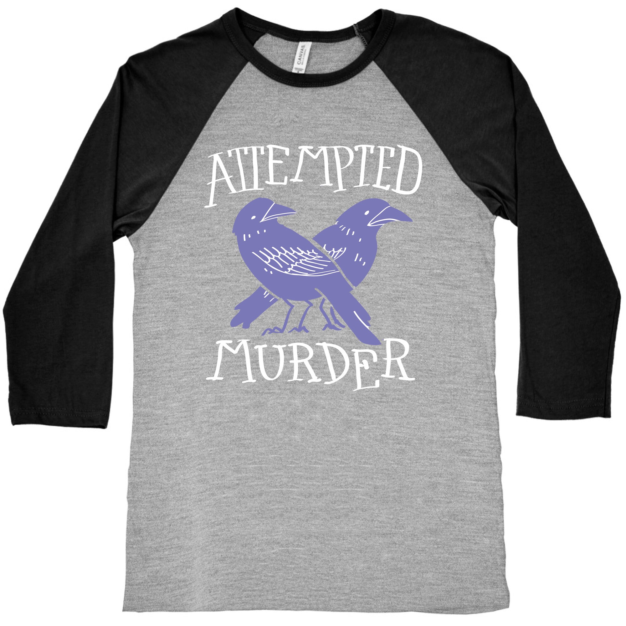 Attempted Murder Baseball Tee Style001 Hoodie, Sweatshirt | CoreVibeTees.com (Image 2)