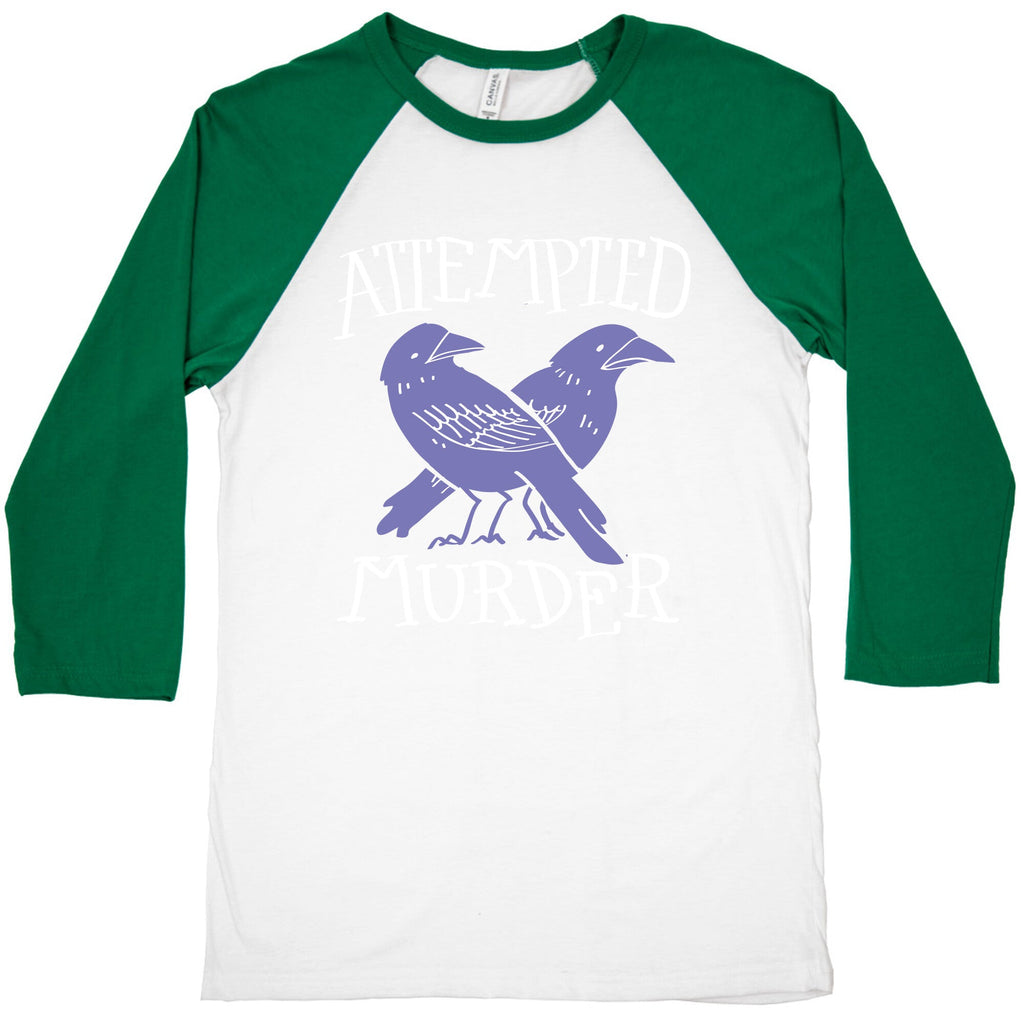 Attempted Murder Baseball Tee Style001 Hoodie, Sweatshirt | CoreVibeTees.com (Image 3)