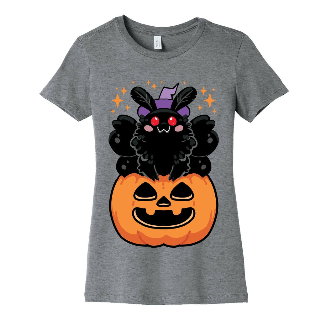 Cute Halloween Mothman Women's Cotton Tee Hoodie, Sweatshirt | CoreVibeTees.com (Image 2)