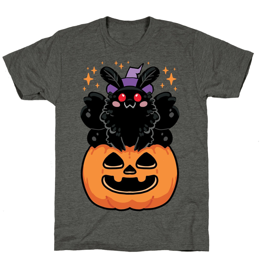 Cute Halloween Mothman Unisex Triblend Tee Style001 Hoodie, Sweatshirt | CoreVibeTees.com (Image 2)
