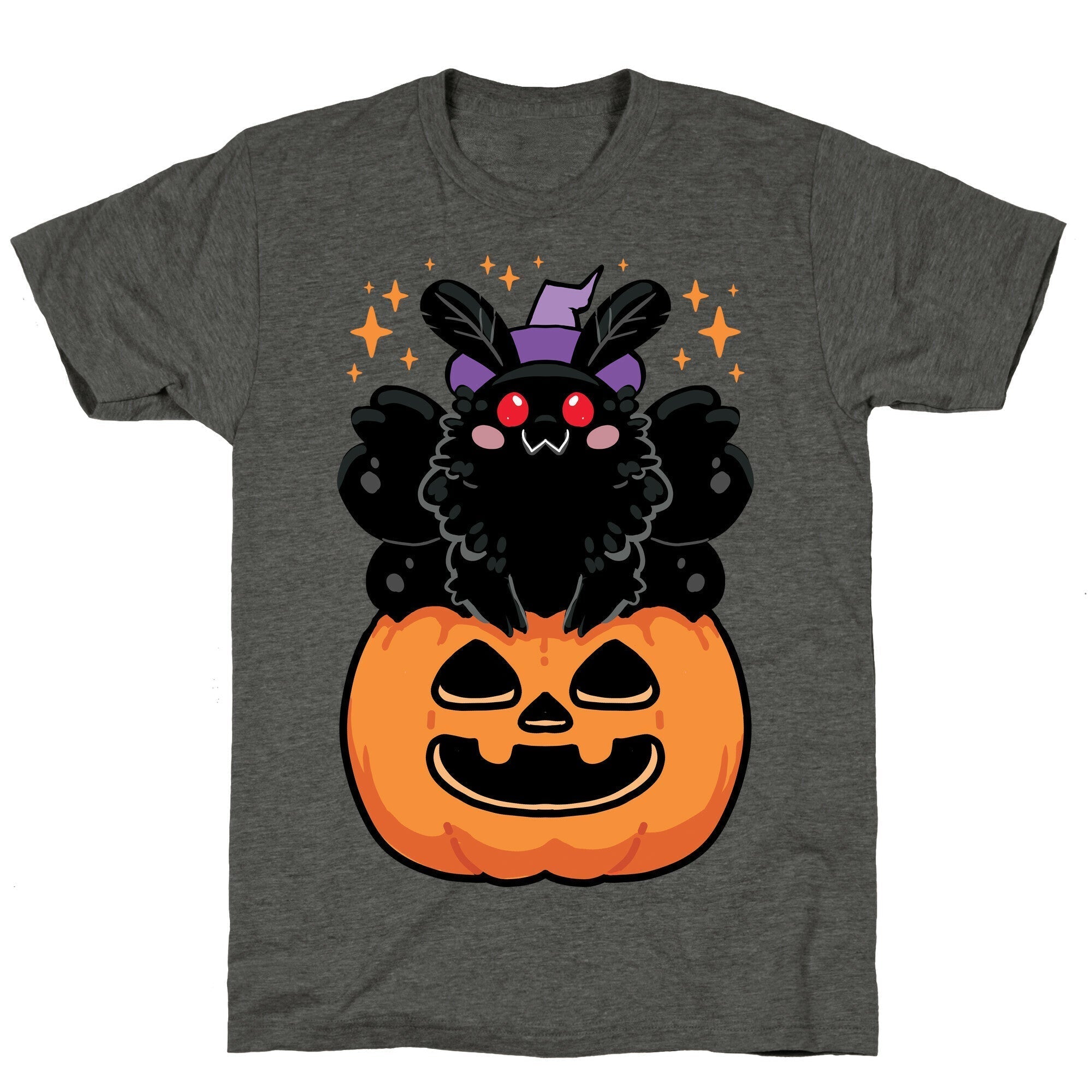 Cute Halloween Mothman Unisex Triblend Tee Style001 Hoodie, Sweatshirt | CoreVibeTees.com (Image 2)