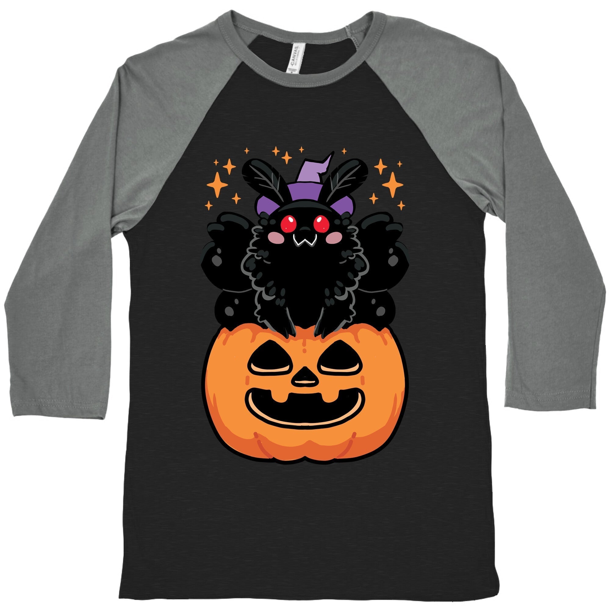 Cute Halloween Mothman Baseball Tee Hoodie, Sweatshirt | CoreVibeTees.com (Image 3)