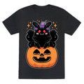 Cute Halloween Mothman Unisex Triblend Tee Hoodie, Sweatshirt | CoreVibeTees.com (Image 1)
