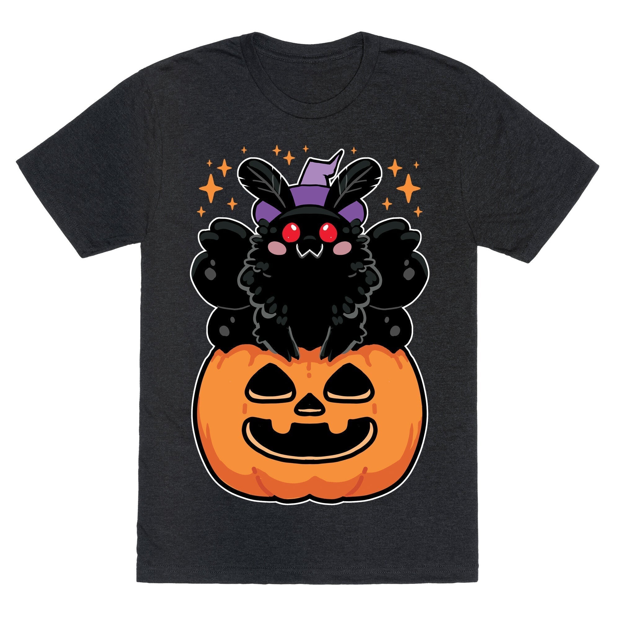 Cute Halloween Mothman Unisex Triblend Tee Hoodie, Sweatshirt | CoreVibeTees.com (Image 1)