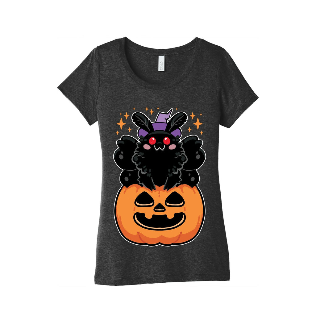 Cute Halloween Mothman Women's Triblend Tee Style001 Hoodie, Sweatshirt | CoreVibeTees.com (Image 2)