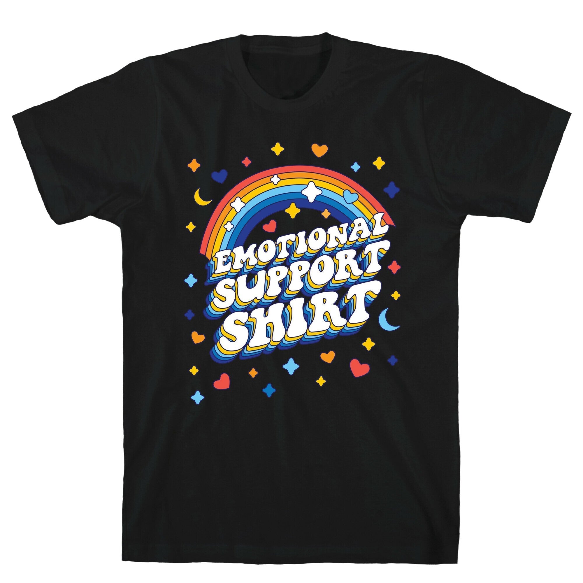 Emotional Support Shirt T-Shirt Hoodie, Sweatshirt | CoreVibeTees.com (Image 1)
