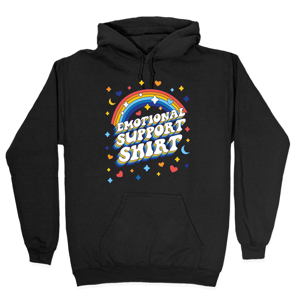 Emotional Support Shirt Hoodie Sweatshirt | CoreVibeTees.com (Image 2)