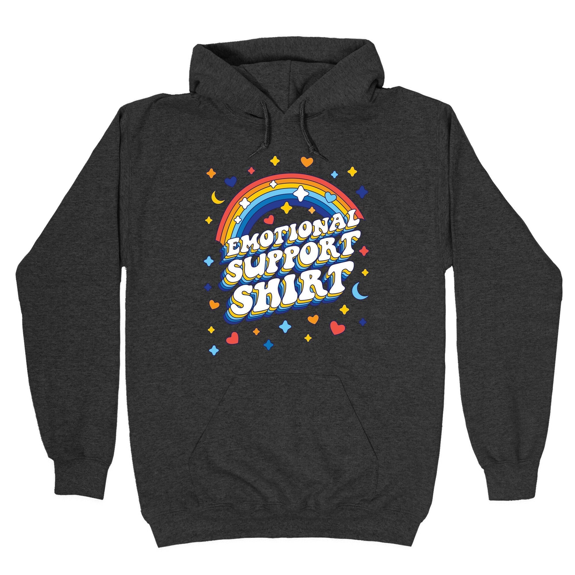 Emotional Support Shirt Hoodie Sweatshirt | CoreVibeTees.com (Image 3)