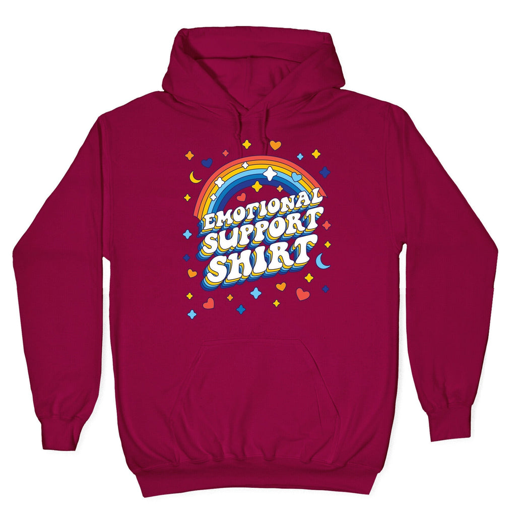 Emotional Support Shirt Hoodie Sweatshirt | CoreVibeTees.com (Image 5)