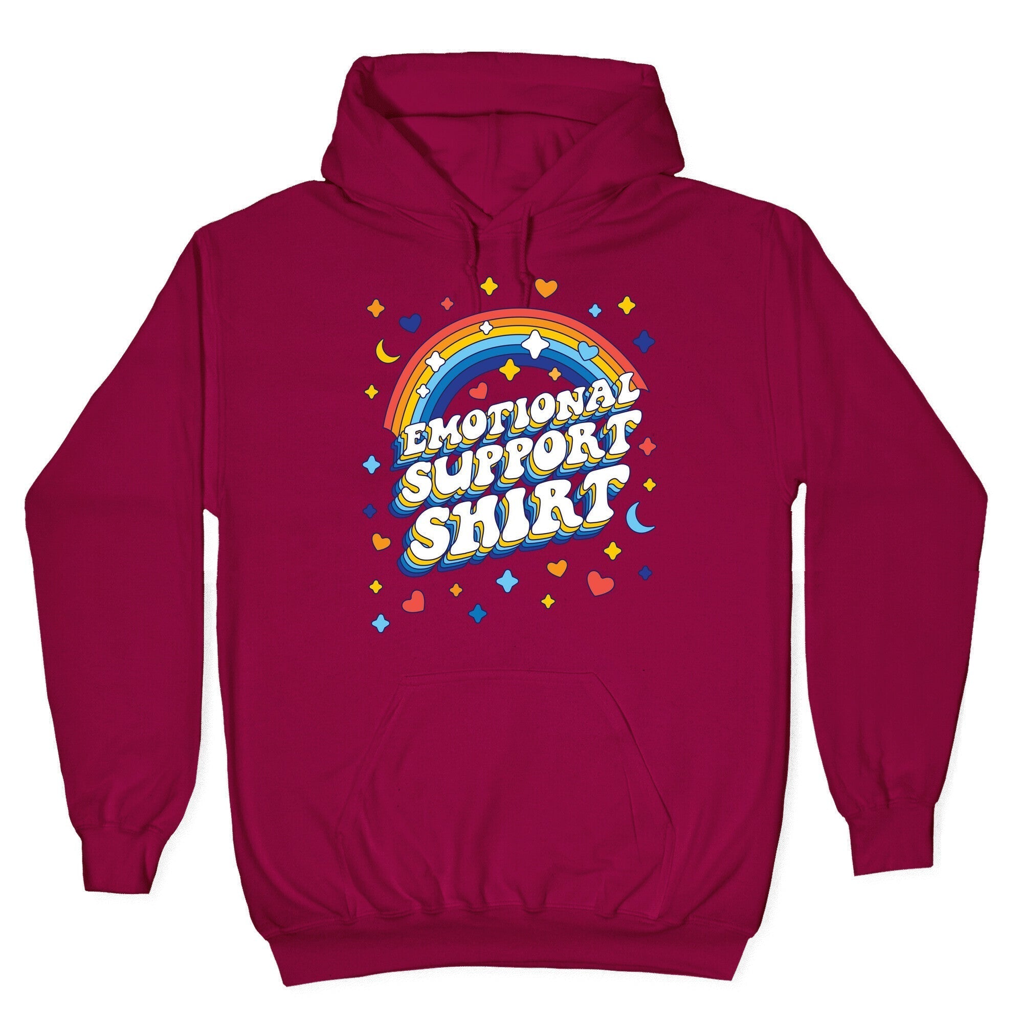 Emotional Support Shirt Hoodie Sweatshirt | CoreVibeTees.com (Image 5)
