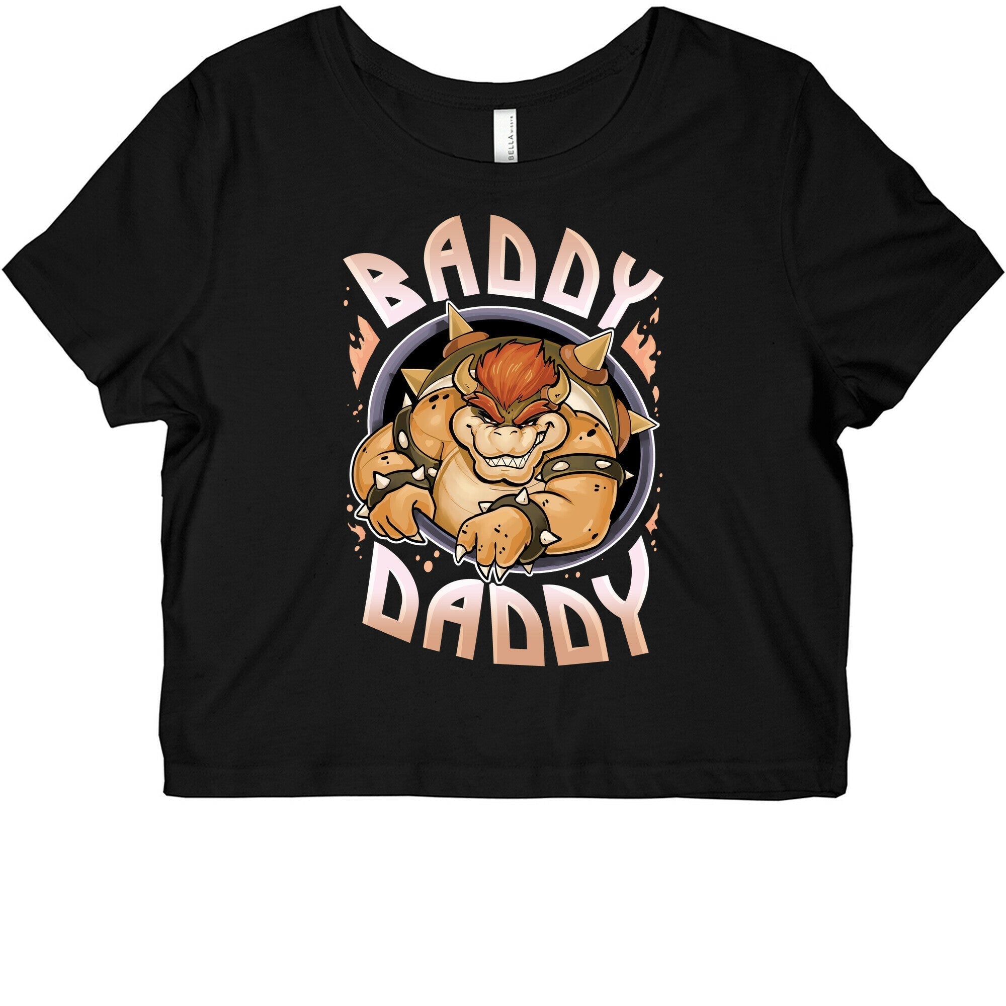 Baddy Daddy Graphic Baby Tee Hoodie, Sweatshirt | CoreVibeTees.com (Image 1)