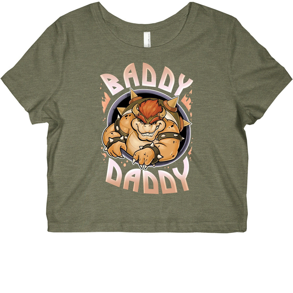 Baddy Daddy Graphic Baby Tee Hoodie, Sweatshirt | CoreVibeTees.com (Image 2)