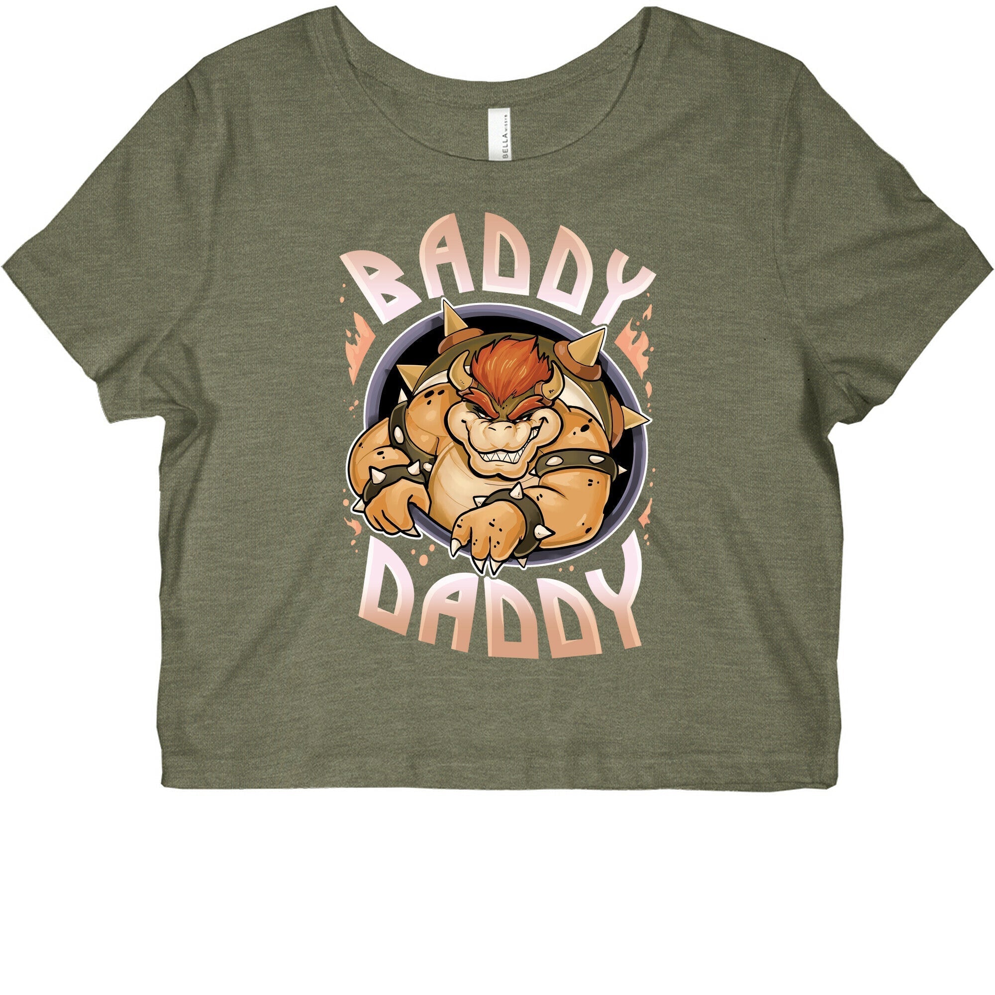 Baddy Daddy Graphic Baby Tee Hoodie, Sweatshirt | CoreVibeTees.com (Image 2)