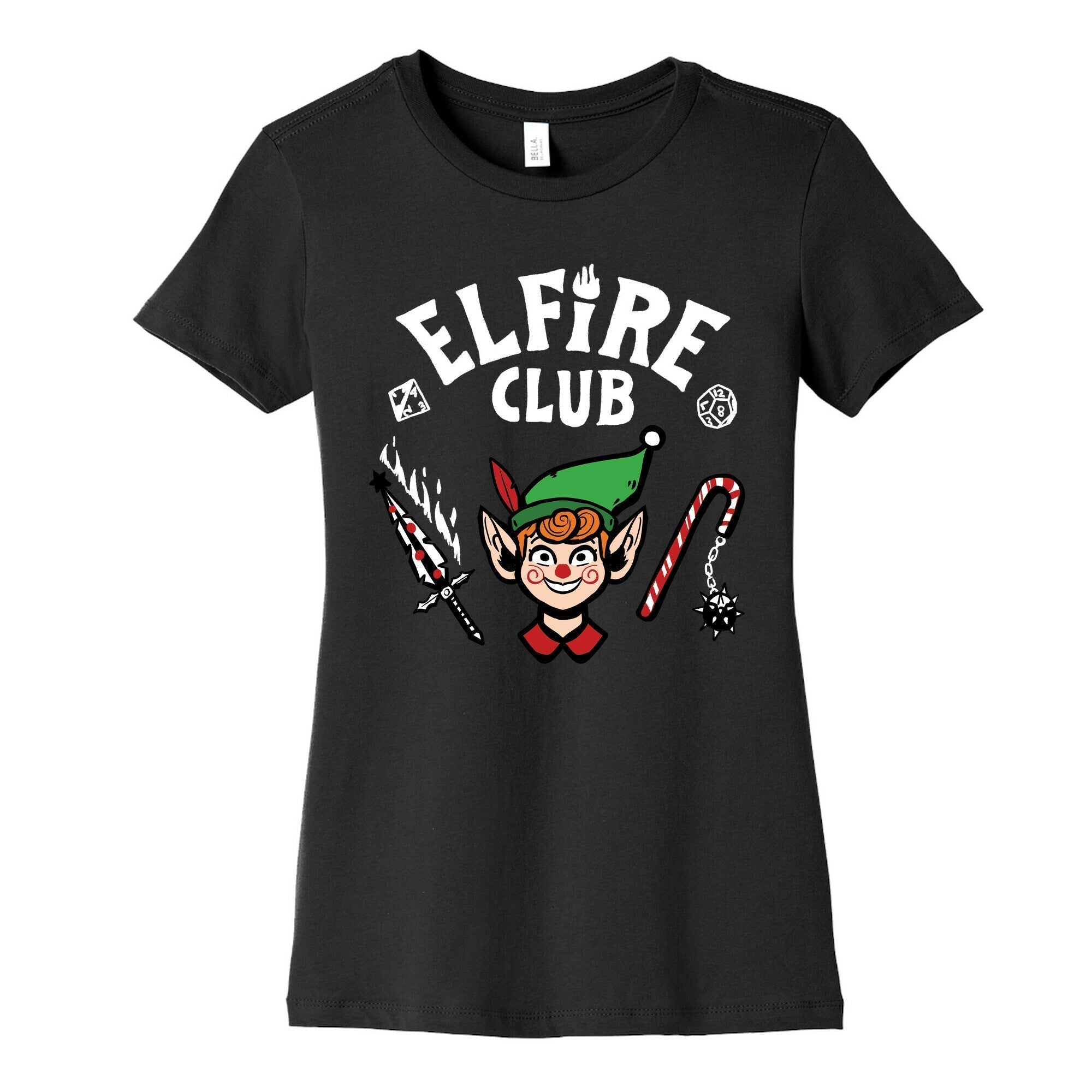 Elfire Club Women's Cotton Tee Hoodie, Sweatshirt | CoreVibeTees.com (Image 5)