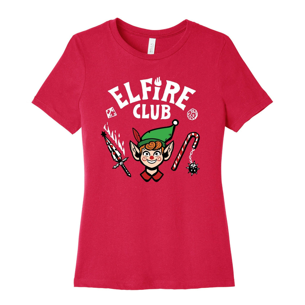 Elfire Club Women's Cotton Tee Hoodie, Sweatshirt | CoreVibeTees.com (Image 2)