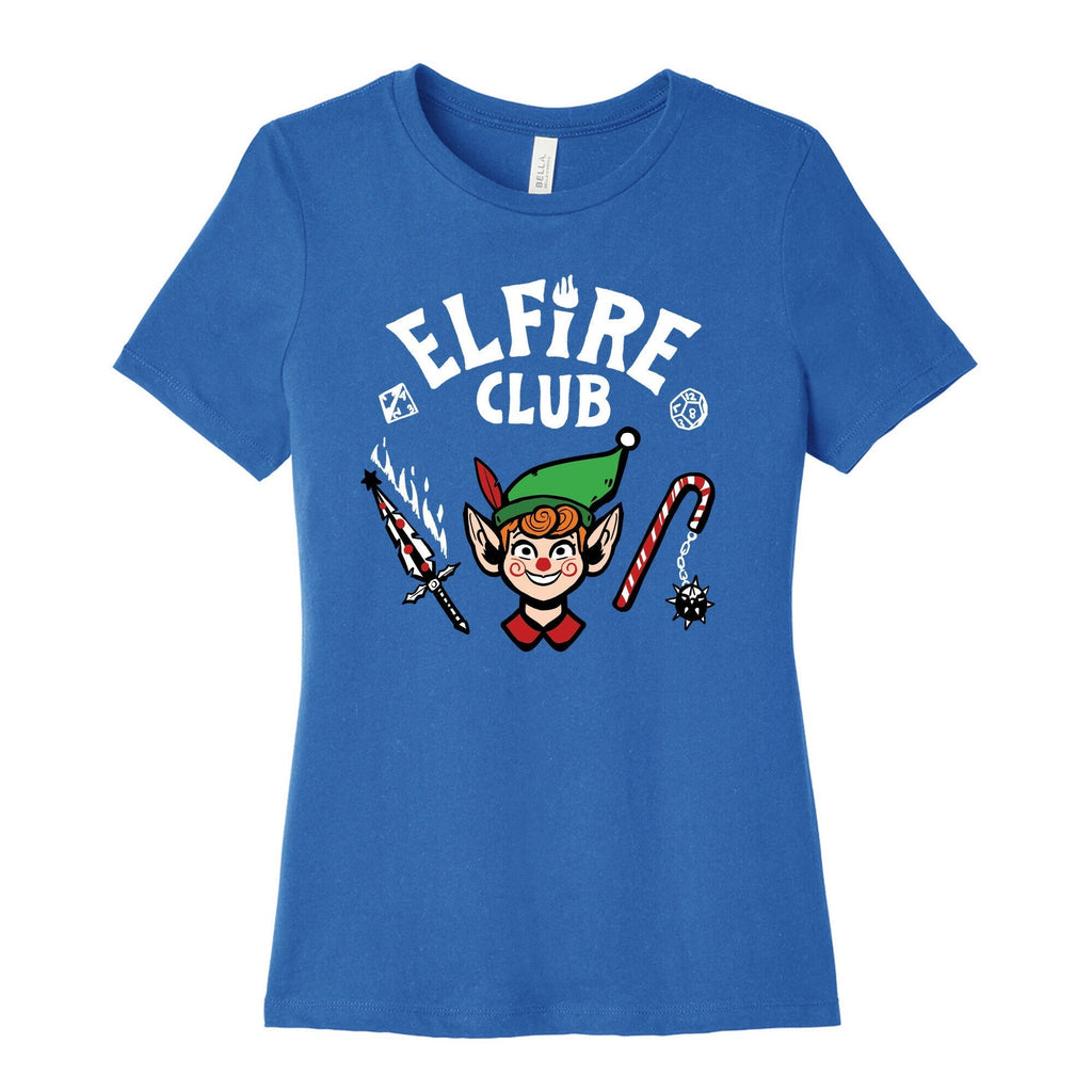 Elfire Club Women's Cotton Tee Hoodie, Sweatshirt | CoreVibeTees.com (Image 3)