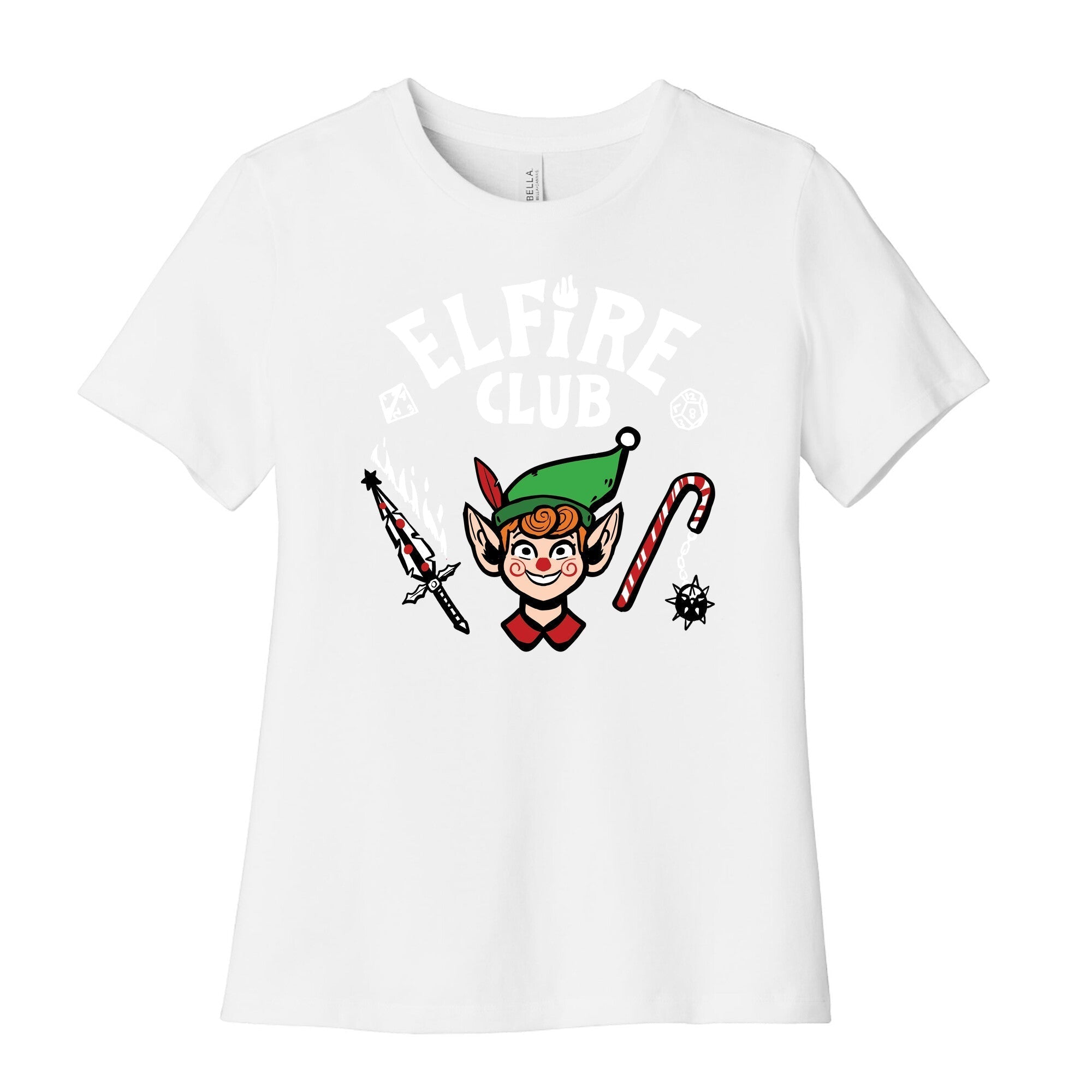 Elfire Club Women's Cotton Tee Hoodie, Sweatshirt | CoreVibeTees.com (Image 4)