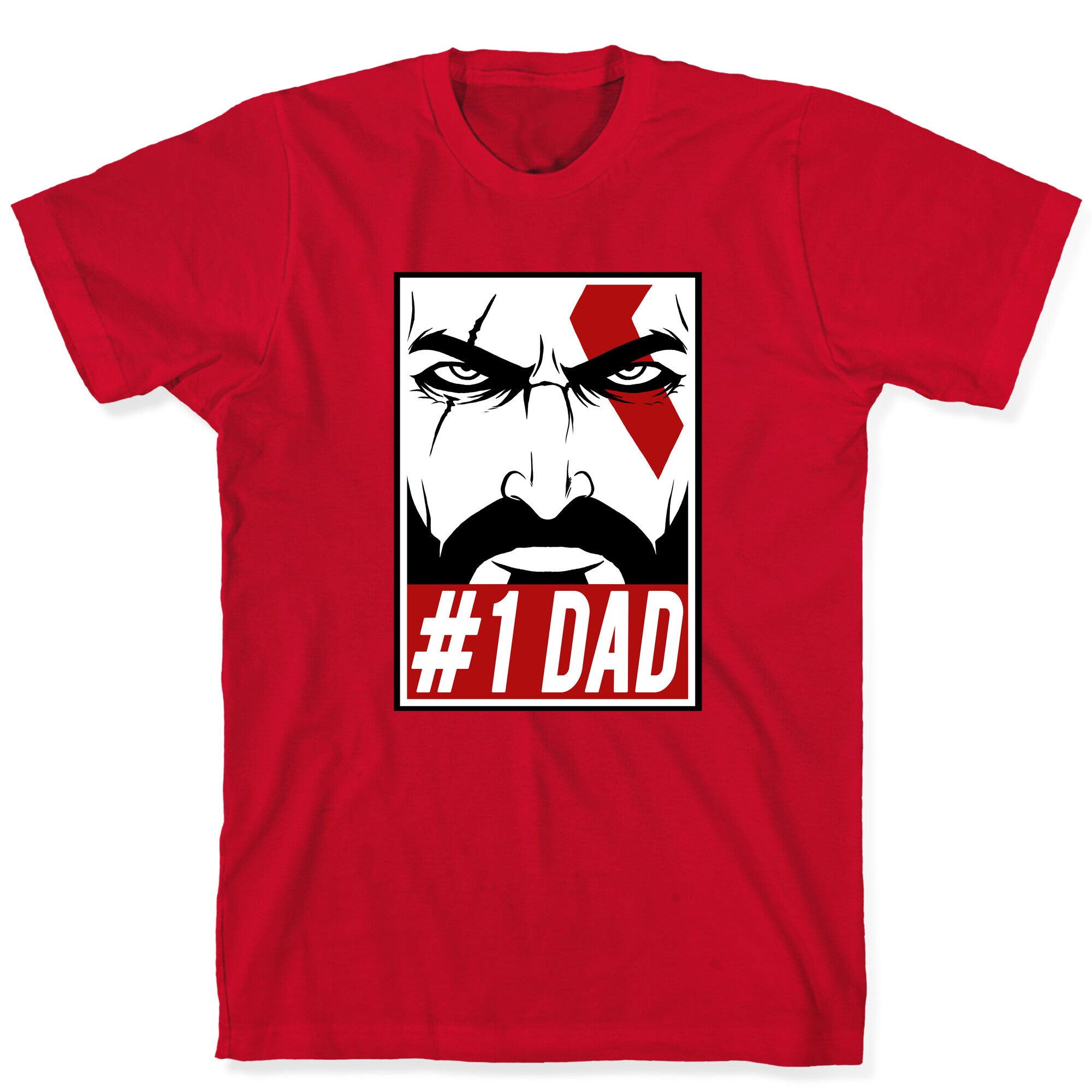 #1 Dad: Kratos T-Shirt Hoodie, Sweatshirt | CoreVibeTees.com (Image 5)