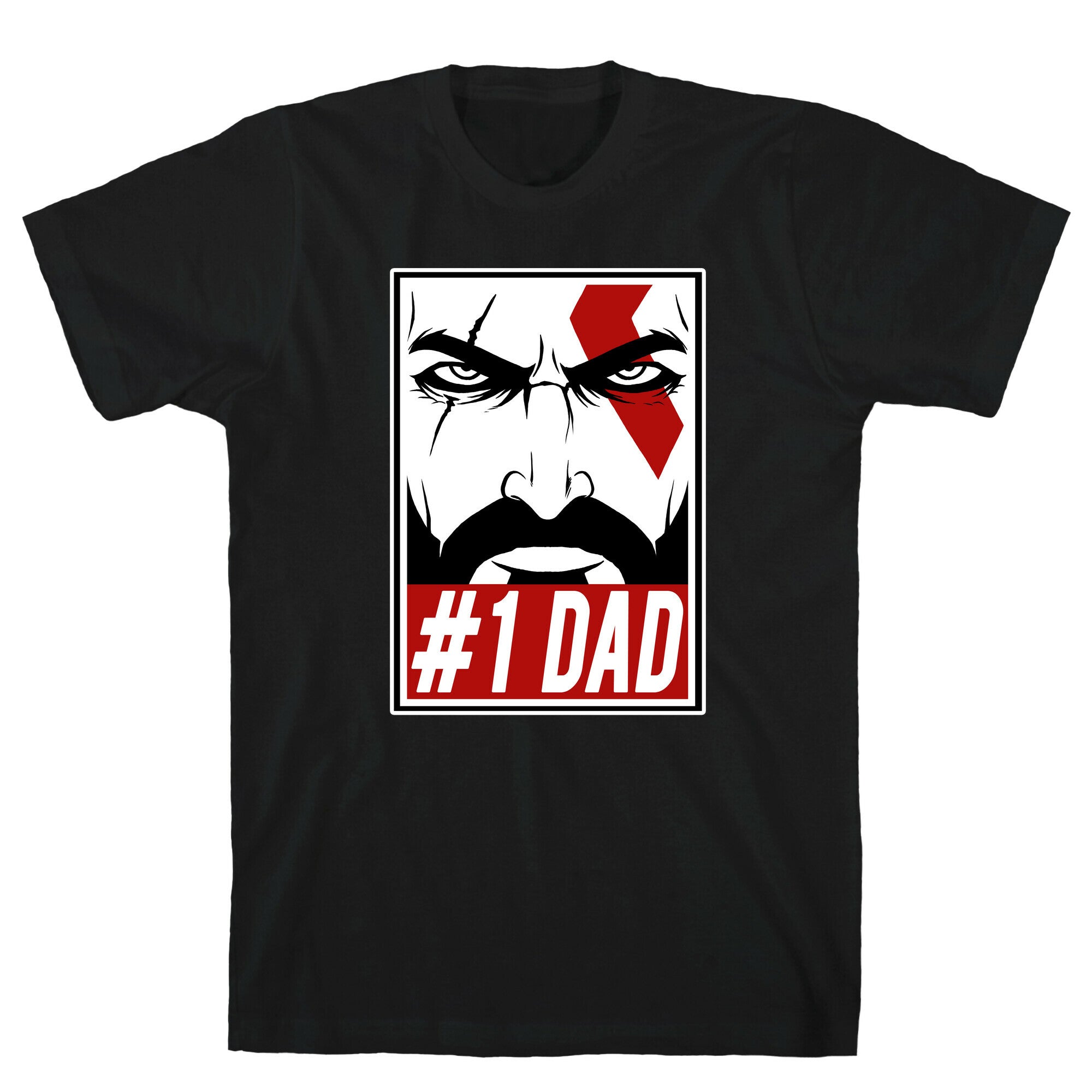 #1 Dad: Kratos T-Shirt Style001