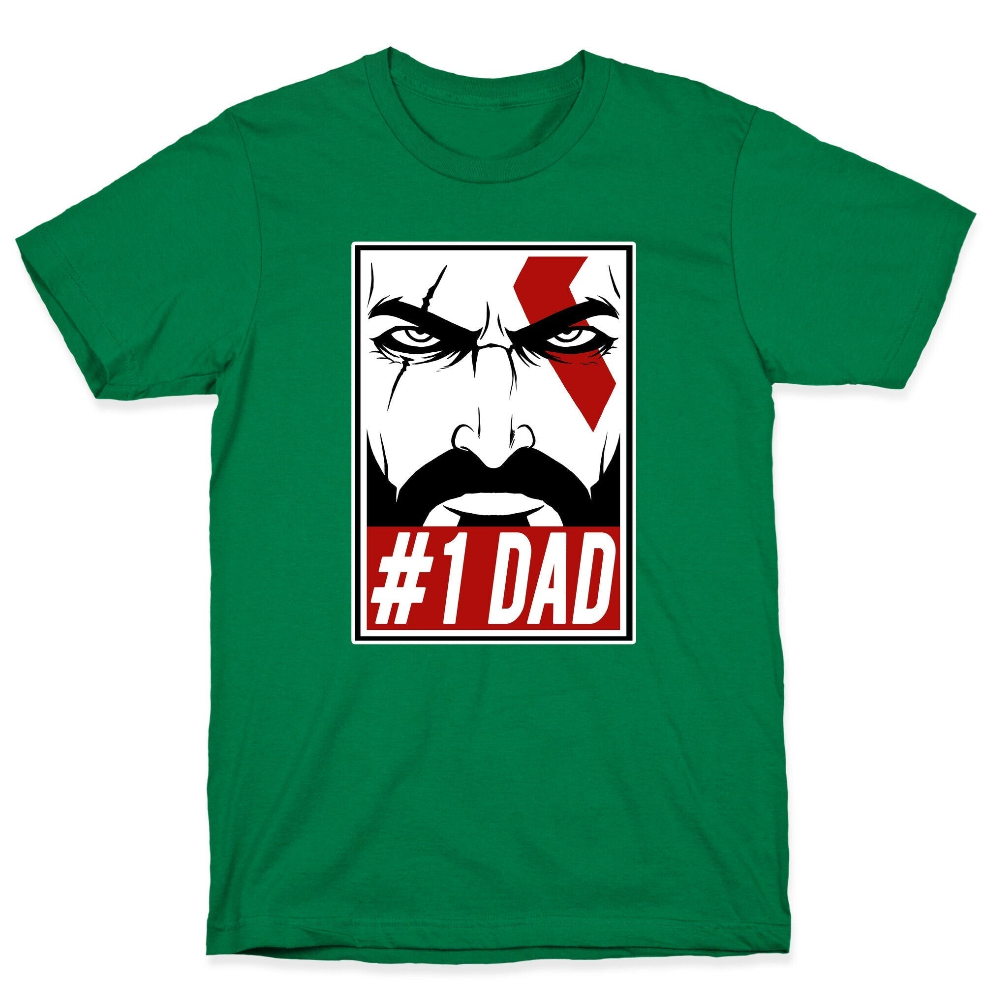 #1 Dad: Kratos T-Shirt Style001
