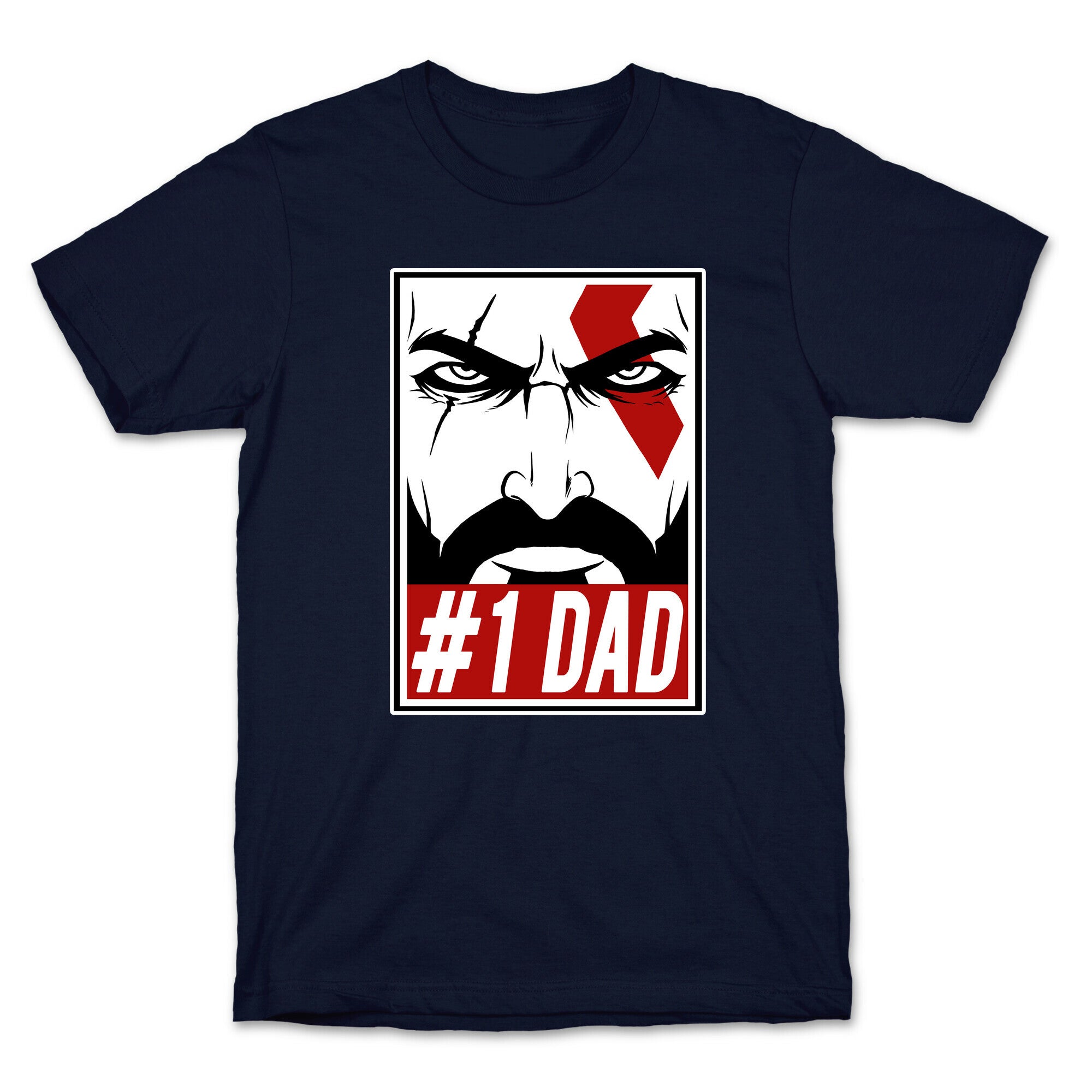 #1 Dad: Kratos T-Shirt Style001