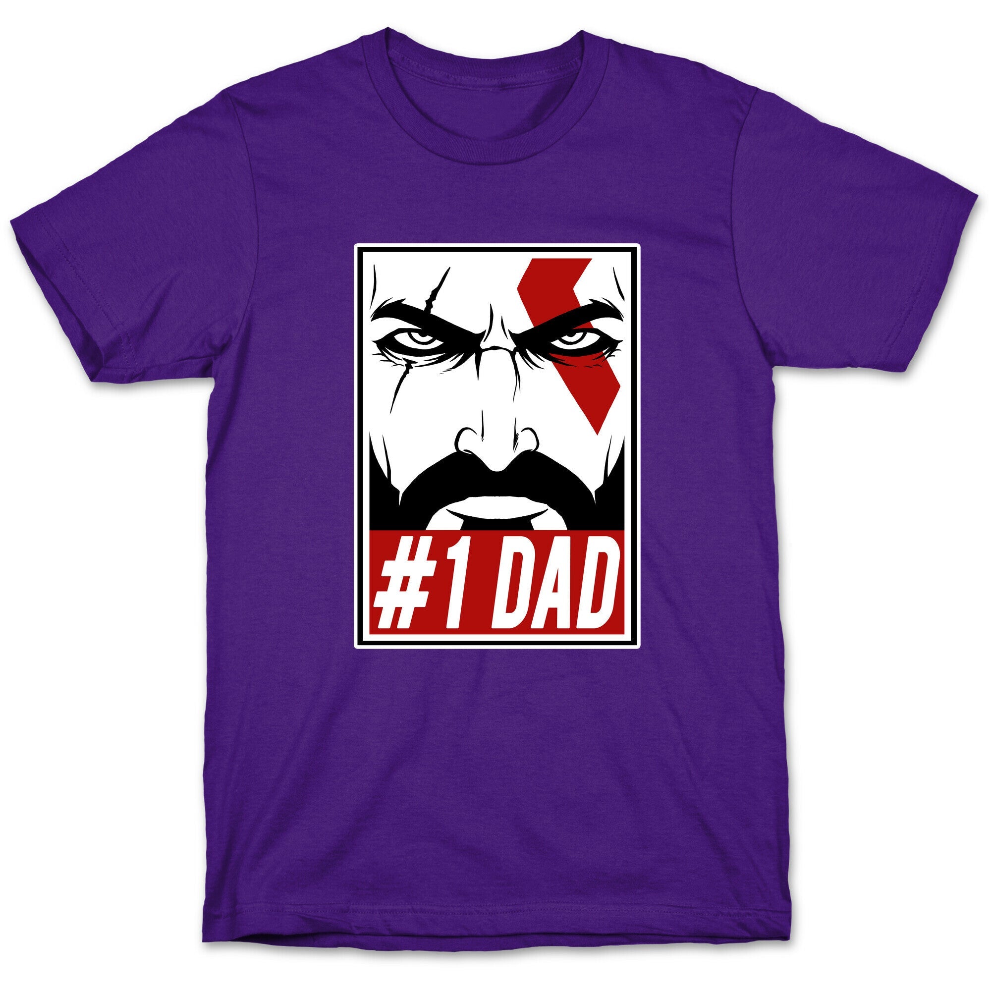 #1 Dad: Kratos T-Shirt Style001