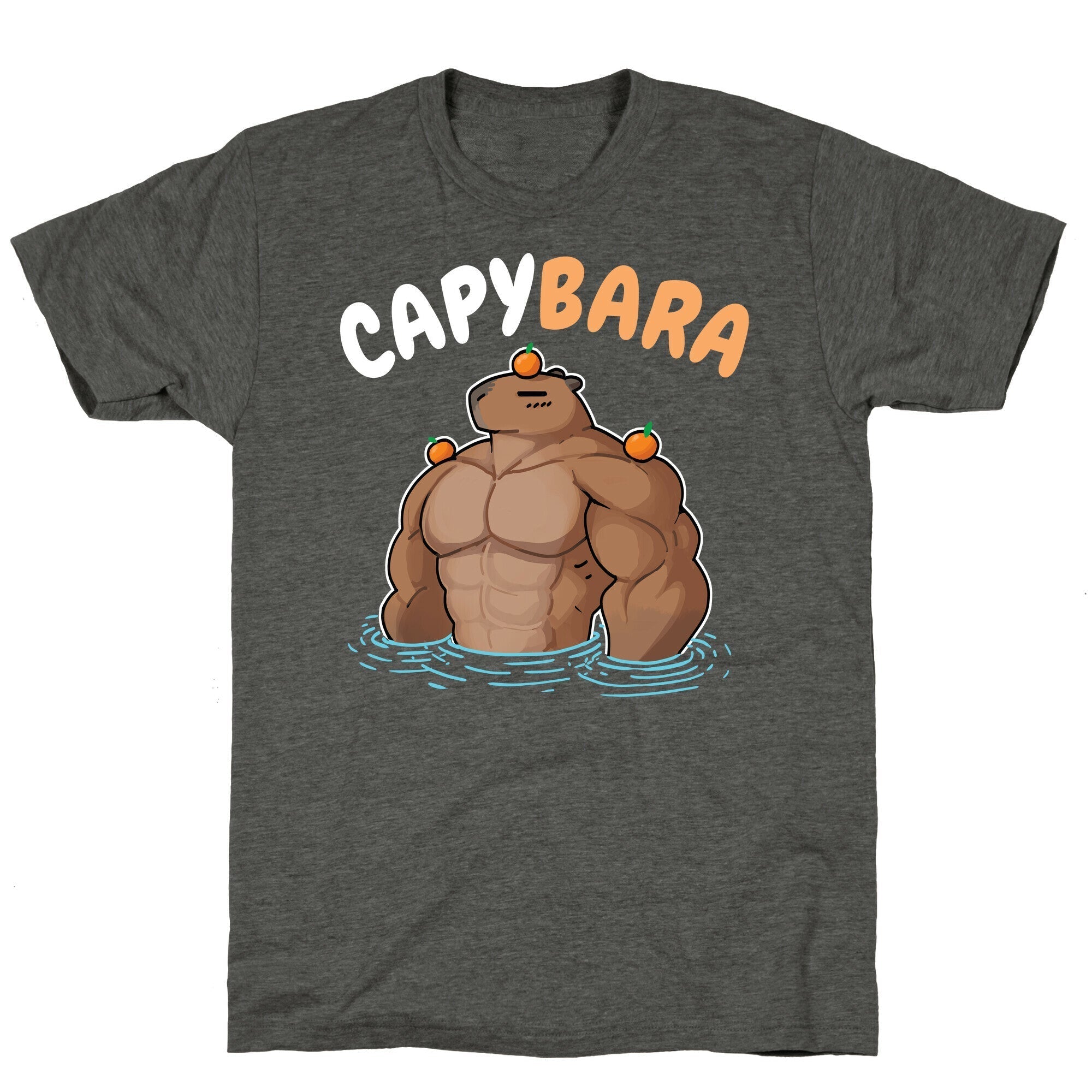 CapyBARA Unisex Triblend Tee Style001 Hoodie, Sweatshirt | CoreVibeTees.com (Image 3)