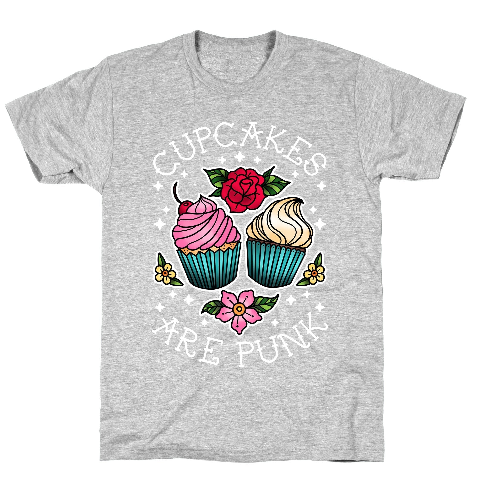 Cupcakes Are Punk T-Shirt Hoodie, Sweatshirt | CoreVibeTees.com (Image 2)