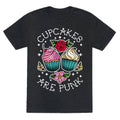 Cupcakes Are Punk Unisex Triblend Tee Hoodie, Sweatshirt | CoreVibeTees.com (Image 1)