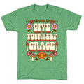 Give Yourself Grace Unisex Triblend Tee Hoodie, Sweatshirt | CoreVibeTees.com (Image 1)