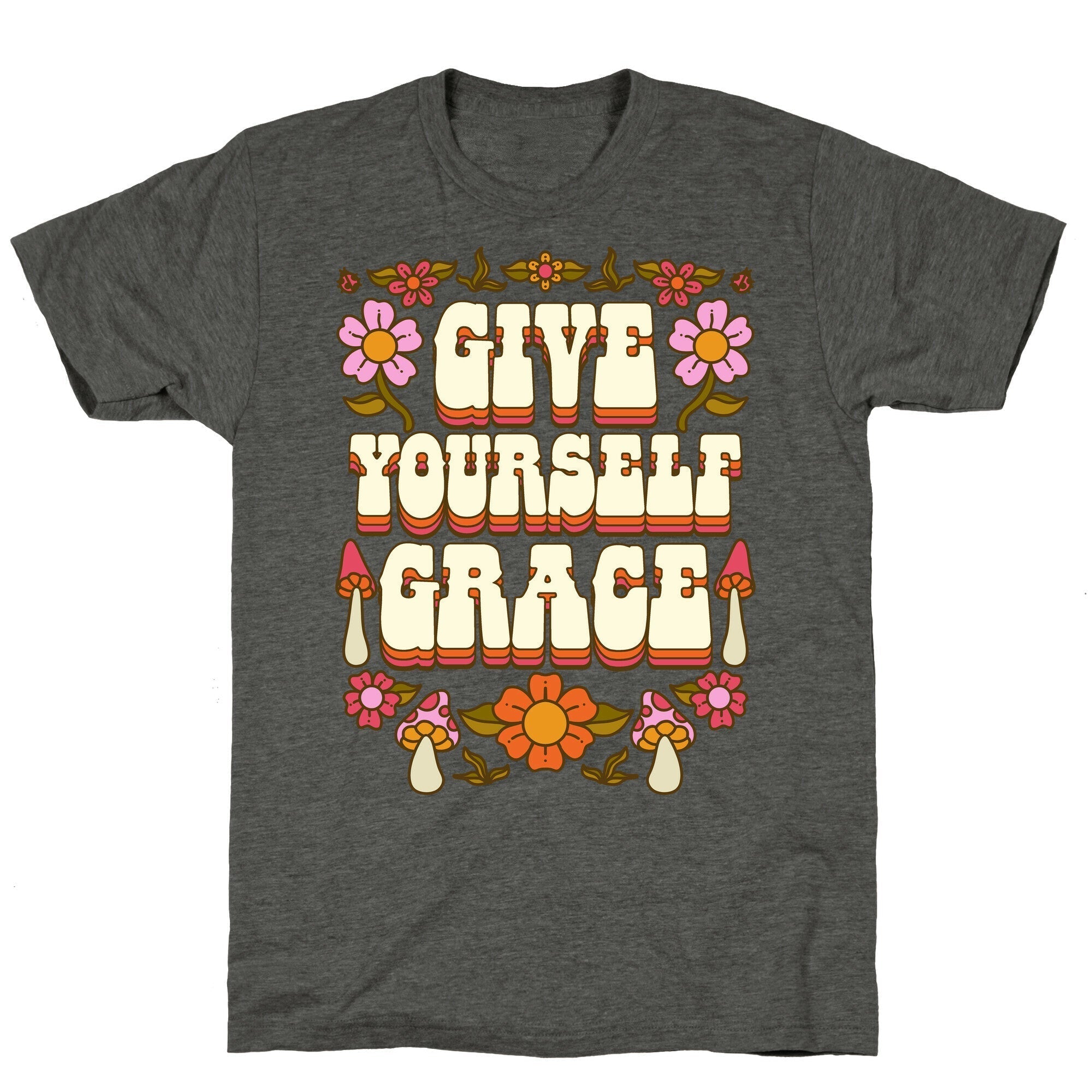 Give Yourself Grace Unisex Triblend Tee Hoodie, Sweatshirt | CoreVibeTees.com (Image 2)
