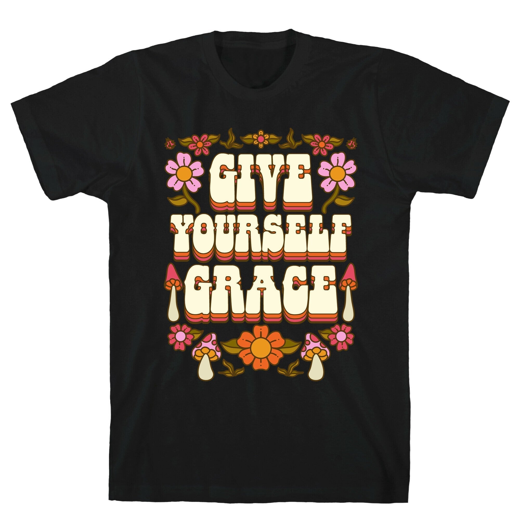 Give Yourself Grace T-Shirt Hoodie, Sweatshirt | CoreVibeTees.com (Image 1)
