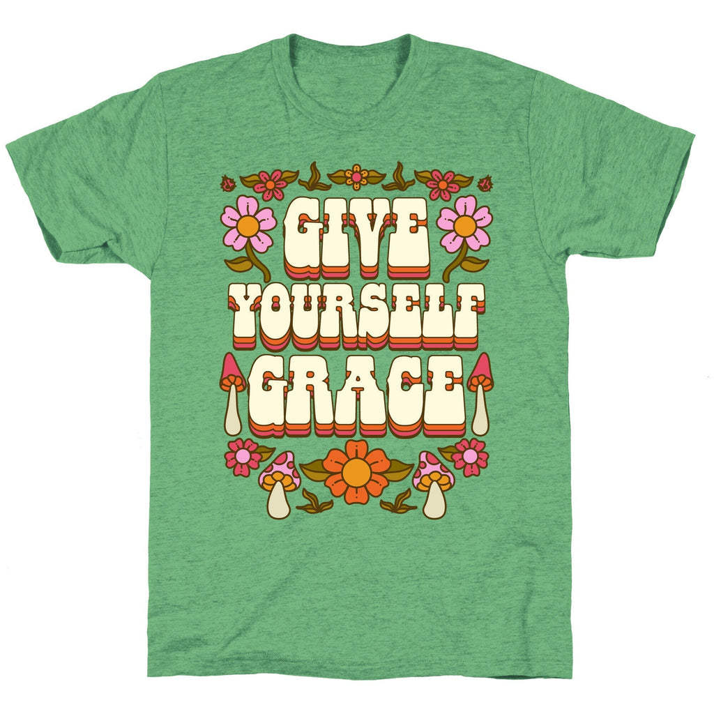 Give Yourself Grace Unisex Triblend Tee Style001 Hoodie, Sweatshirt | CoreVibeTees.com (Image 2)