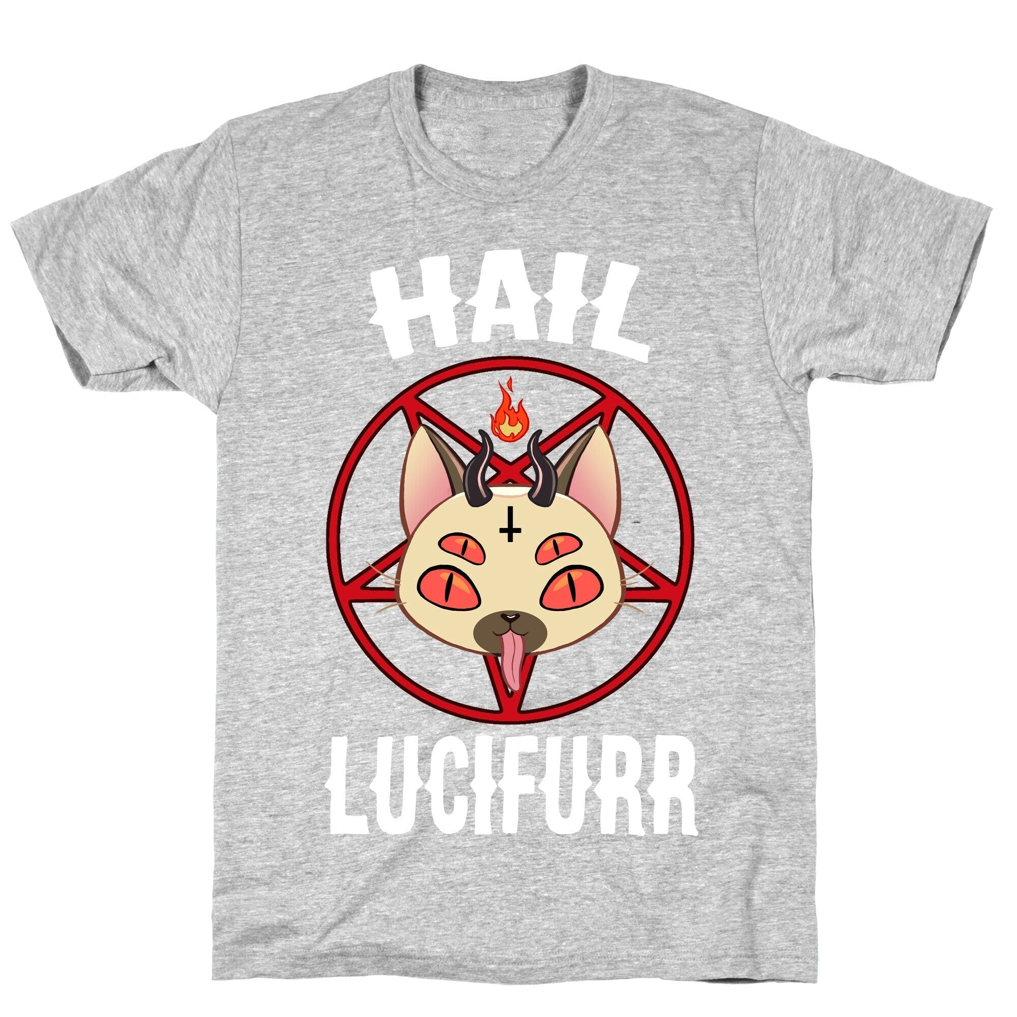 Hail Lucifurr  T-Shirt Hoodie, Sweatshirt | CoreVibeTees.com (Image 2)