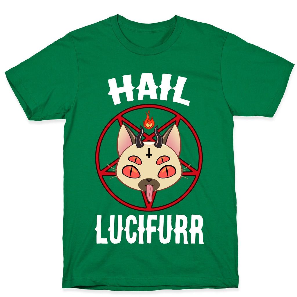 Hail Lucifurr  T-Shirt Hoodie, Sweatshirt | CoreVibeTees.com (Image 3)