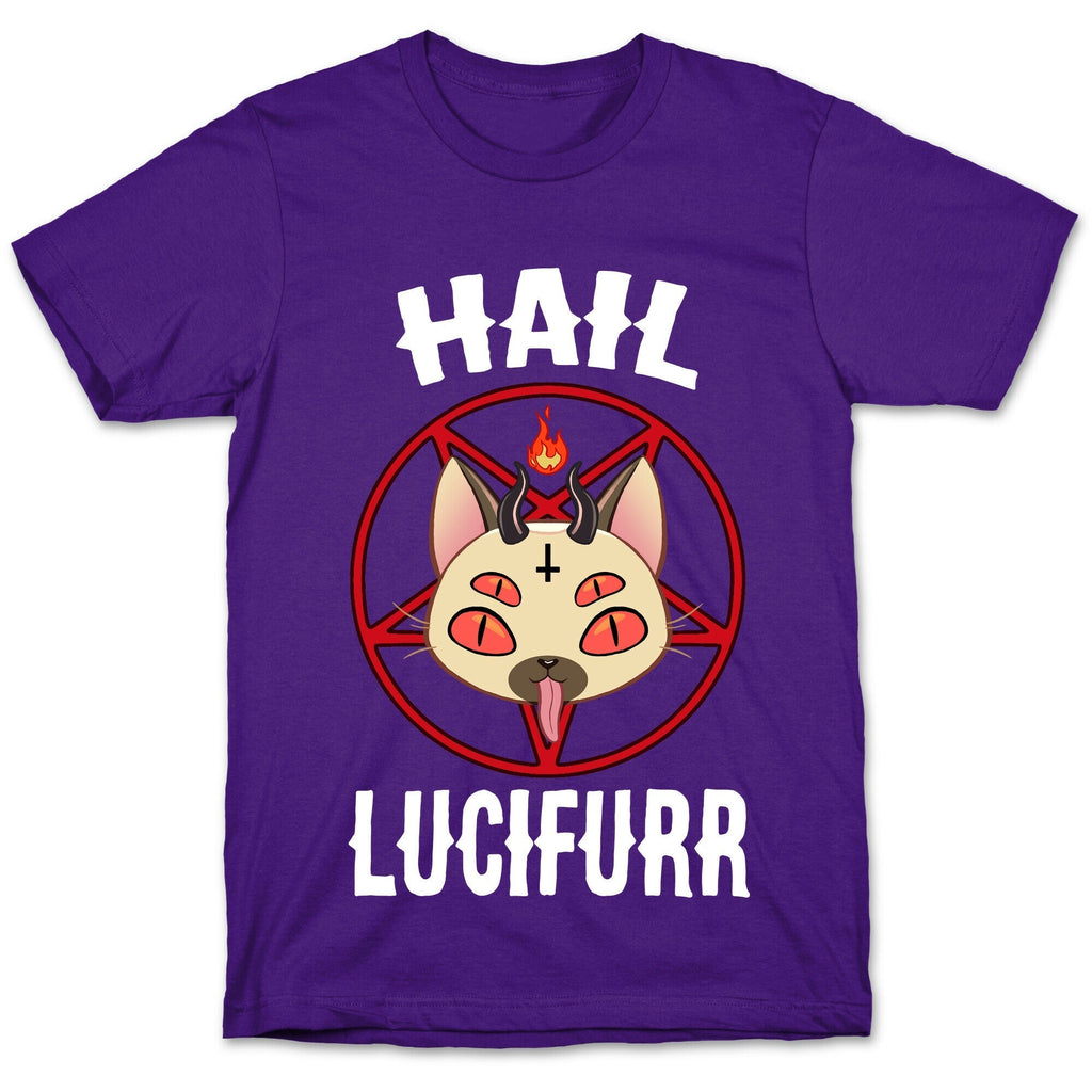 Hail Lucifurr  T-Shirt Hoodie, Sweatshirt | CoreVibeTees.com (Image 5)