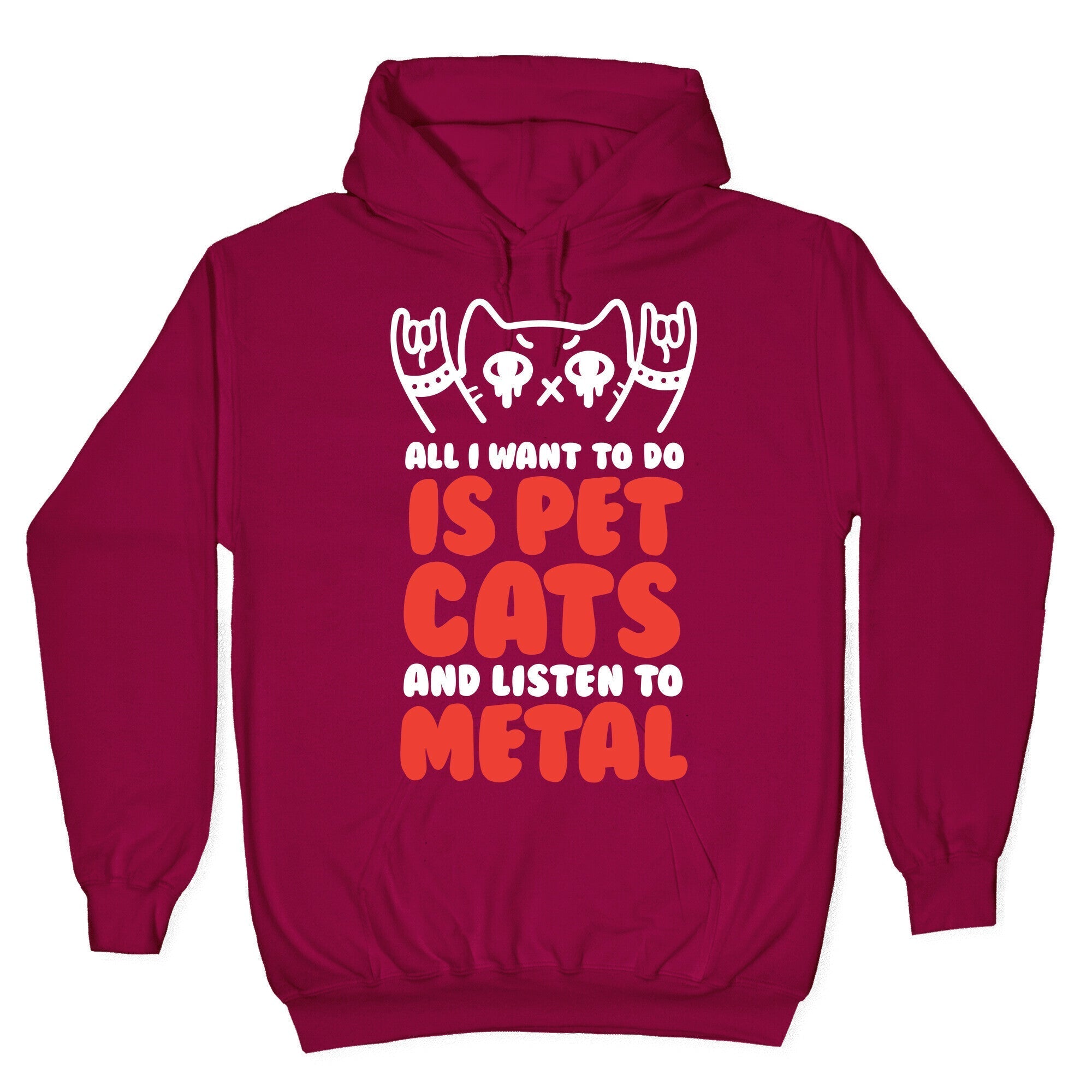 All I Want To Do Is Pet Cats And Listen To Metal Hoodie Style001 T-Shirts, Sweatshirt | CoreVibeTees.com (Image 5)