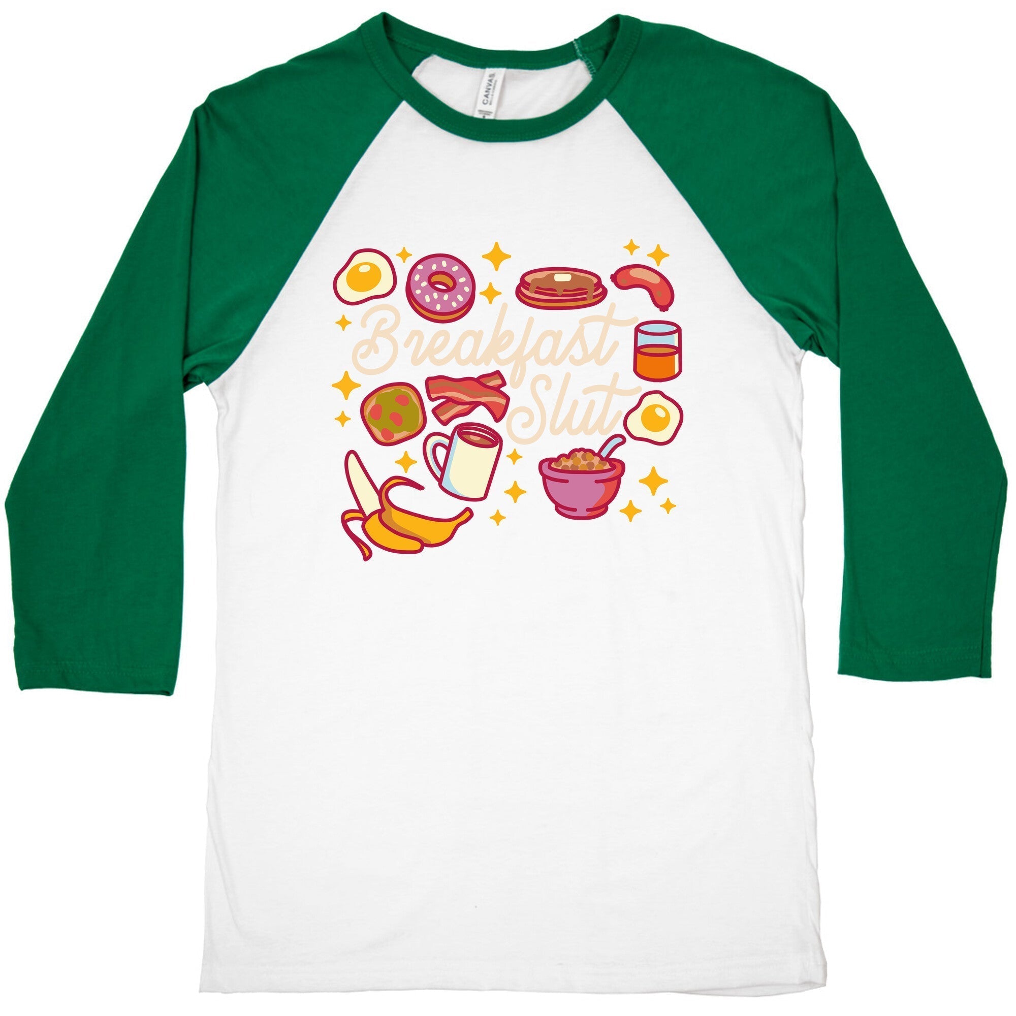 Breakfast Slut Baseball Tee Hoodie, Sweatshirt | CoreVibeTees.com (Image 3)