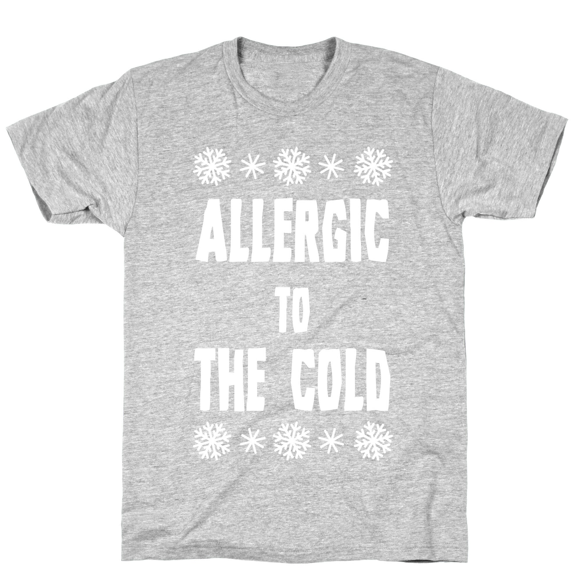 Allergic to The Cold T-Shirt Hoodie, Sweatshirt | CoreVibeTees.com (Image 2)