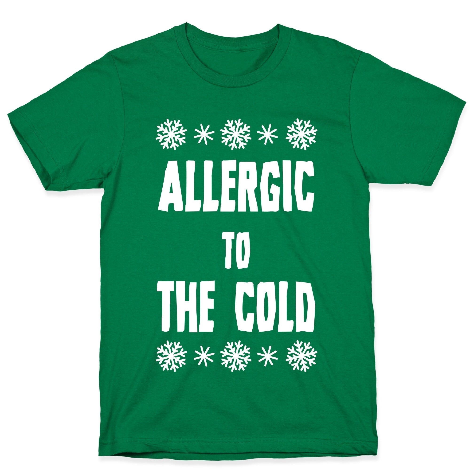 Allergic to The Cold T-Shirt Hoodie, Sweatshirt | CoreVibeTees.com (Image 3)
