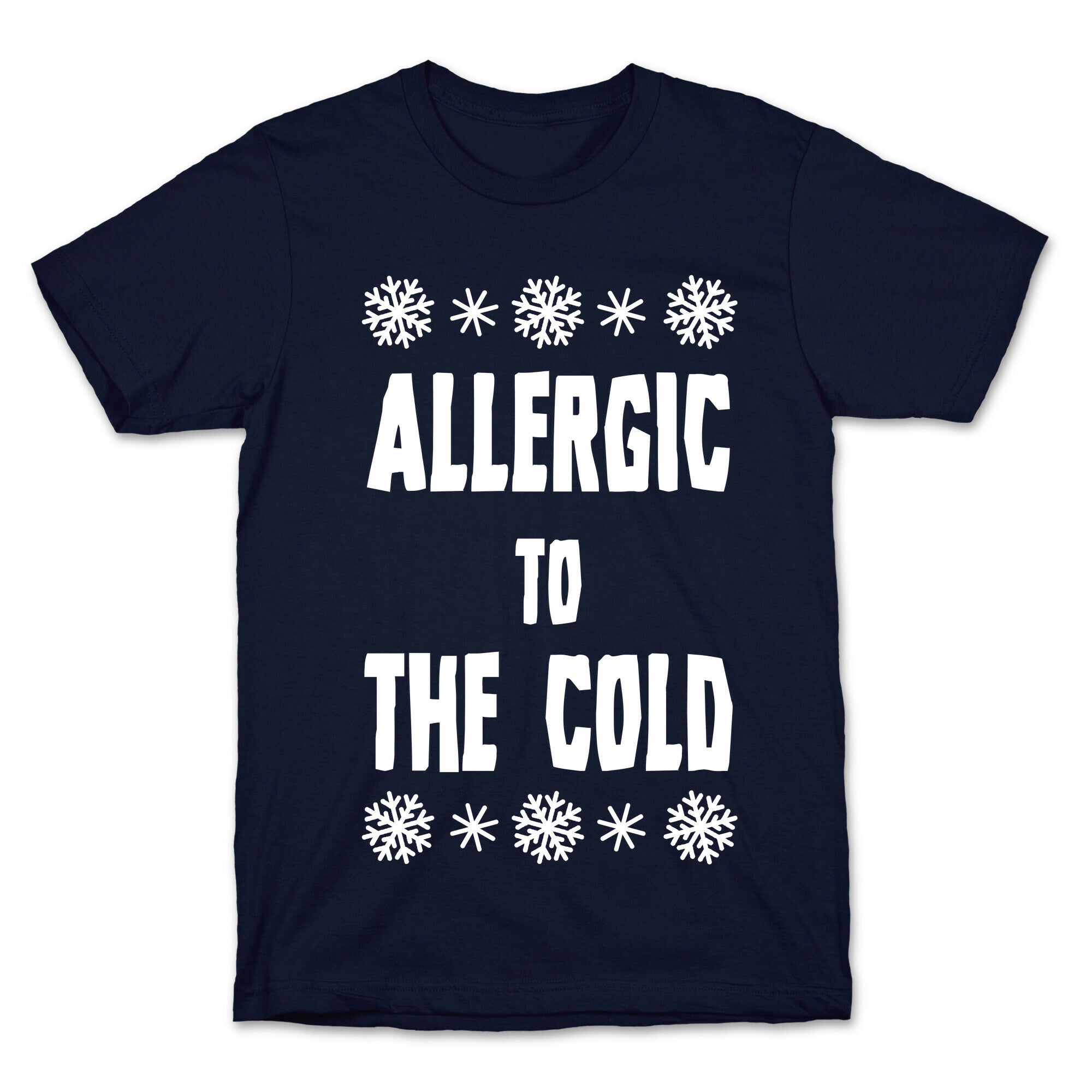 Allergic to The Cold T-Shirt Hoodie, Sweatshirt | CoreVibeTees.com (Image 4)
