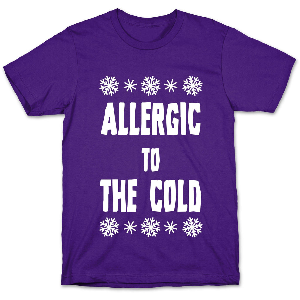 Allergic to The Cold T-Shirt Hoodie, Sweatshirt | CoreVibeTees.com (Image 5)