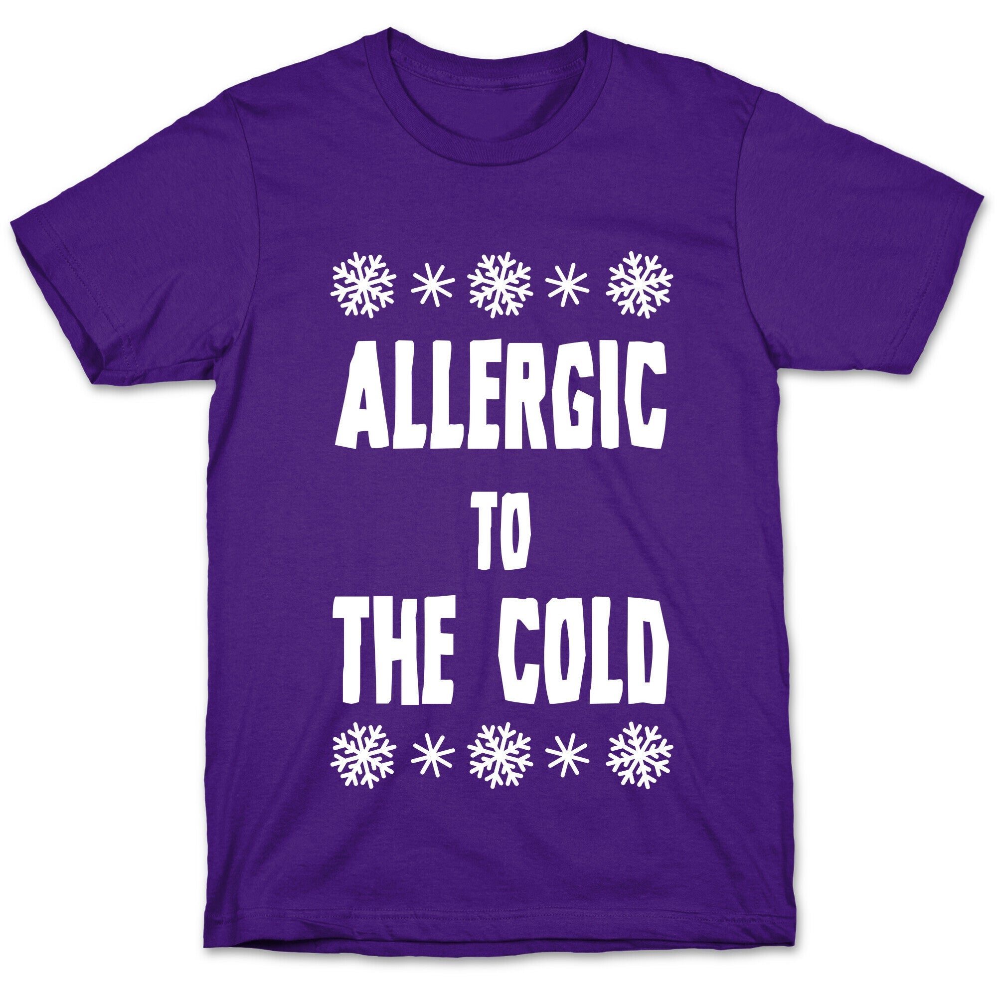 Allergic to The Cold T-Shirt Hoodie, Sweatshirt | CoreVibeTees.com (Image 5)
