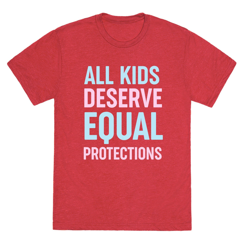 All Kids Deserve Equal Protections Unisex Triblend Tee Hoodie, Sweatshirt | CoreVibeTees.com (Image 4)